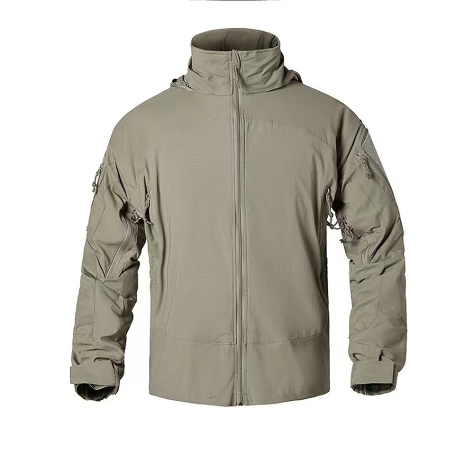 Windbreak Shell Jacket - Тактическая куртка TOM PCU L5, серая,