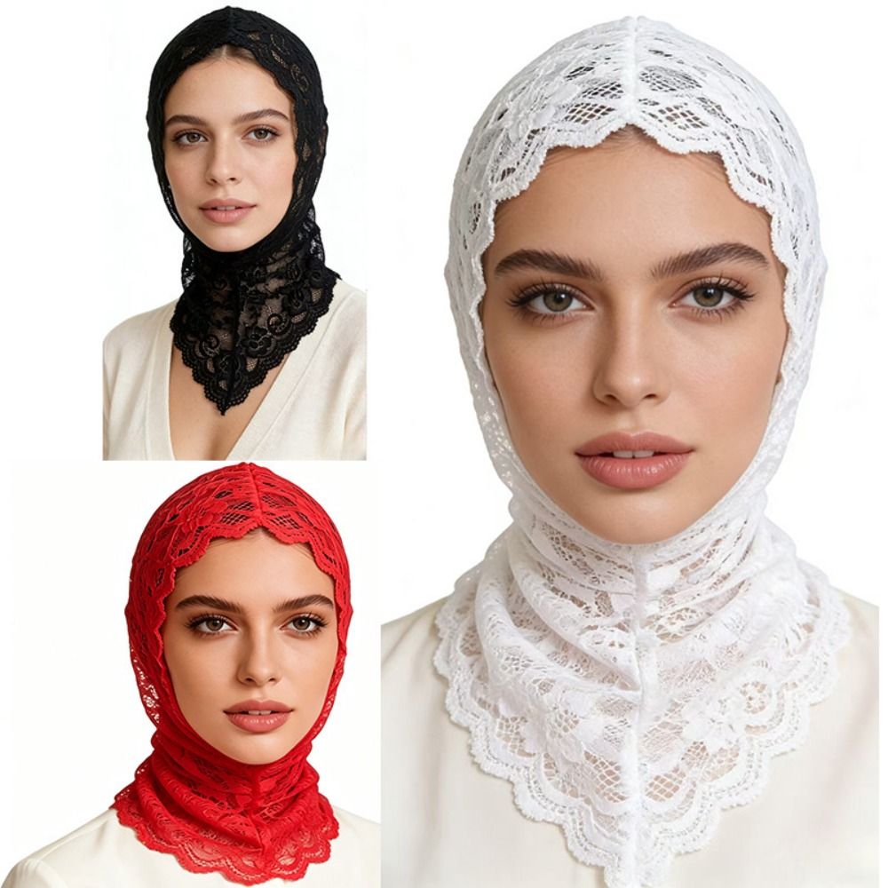 Street Fashion Hijab - Кружевные декоративные тюрбаны, шапки-тюрбаны, шейные утеплители,