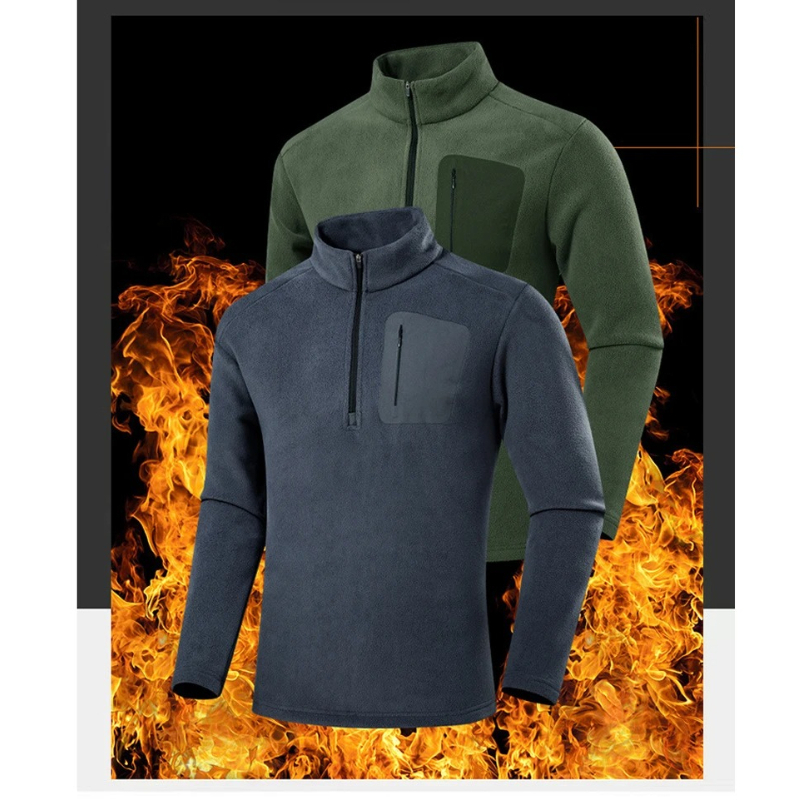 Windbreak Shell Jacket - Осенне-зимние мужские флисовые куртки Polartec, спортивные