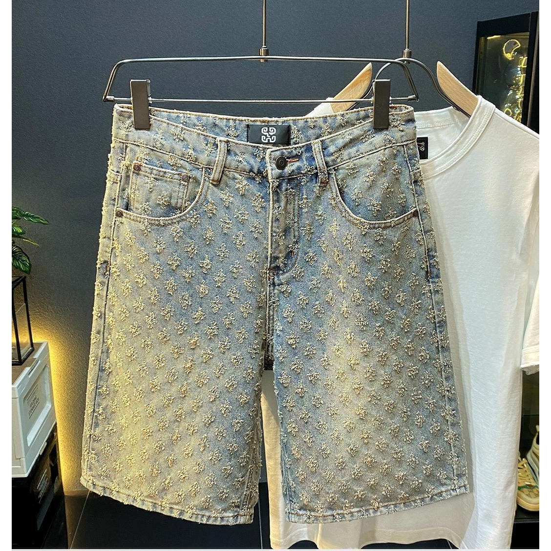 Street Fashion Jeans Men - Летние джинсовые шорты для мужчин: повседневные,