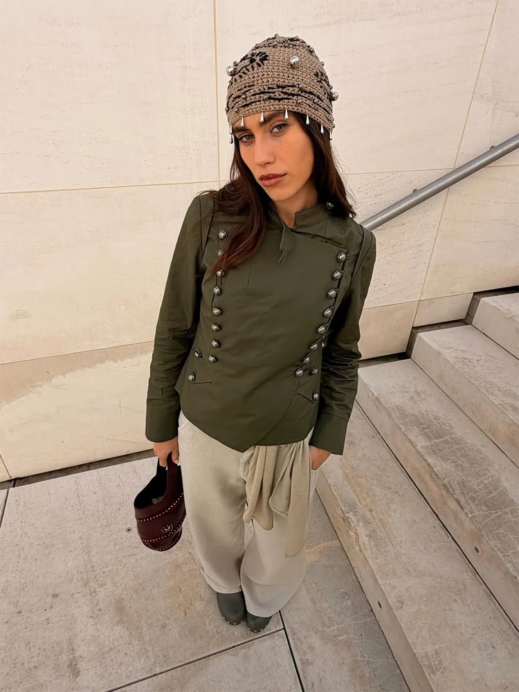 Street Fashion Zip Up Hoodie - Женские куртки с воротником-стойкой и длинными