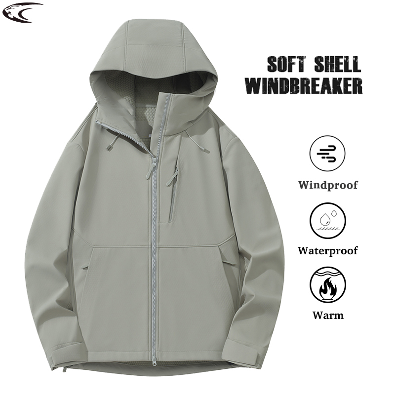 Windbreak Shell Jacket - Мужская и женская ветровка LNGXO, водонепроницаемая