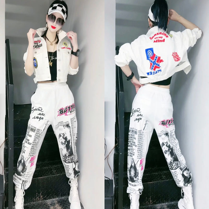 Street Fashion Graffiti - Весна-Осень 2024, Модный комплект с граффити,