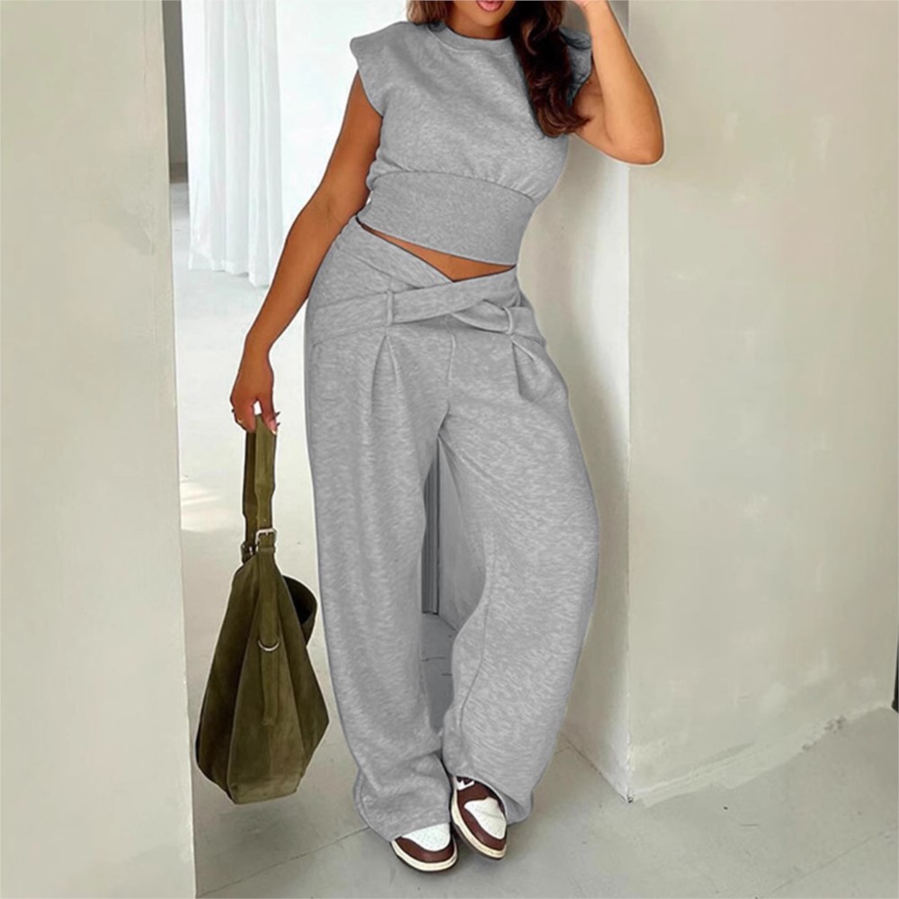 Girl Fashion Street - Весна-лето, женская однотонная футболка с короткими