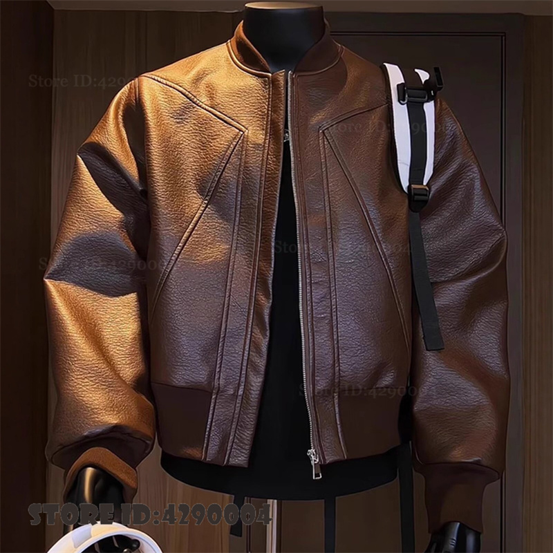 Street Fashion Style Male - Осенняя мужская куртка в американском стиле,