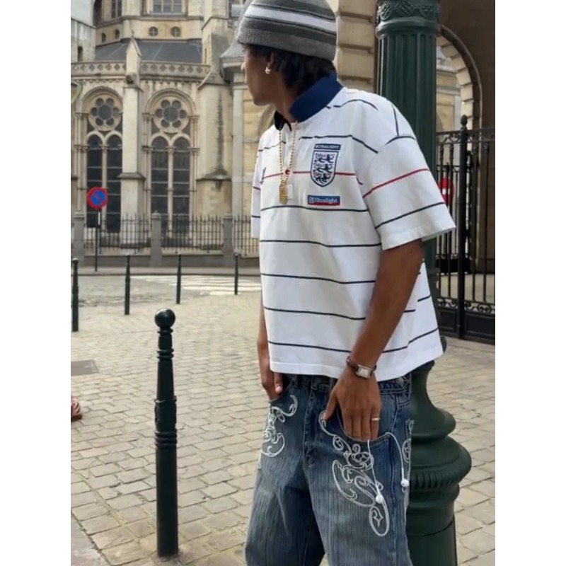 Ретро-костюм в стиле Y2K из 2  – обзор и цена Street Fashion Male