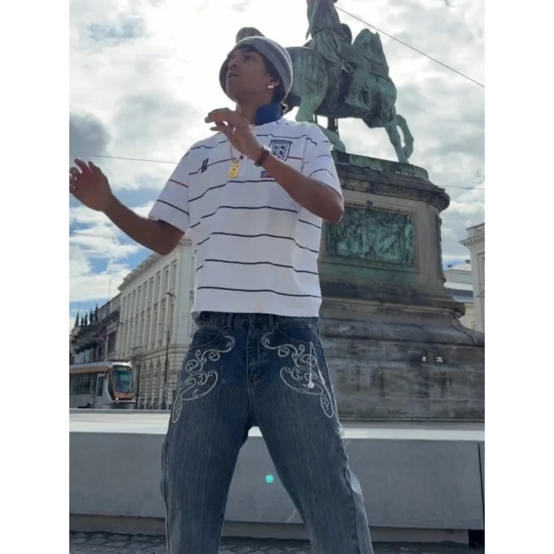 Ретро-костюм в стиле Y2K из 2  – обзор и цена Street Fashion Male