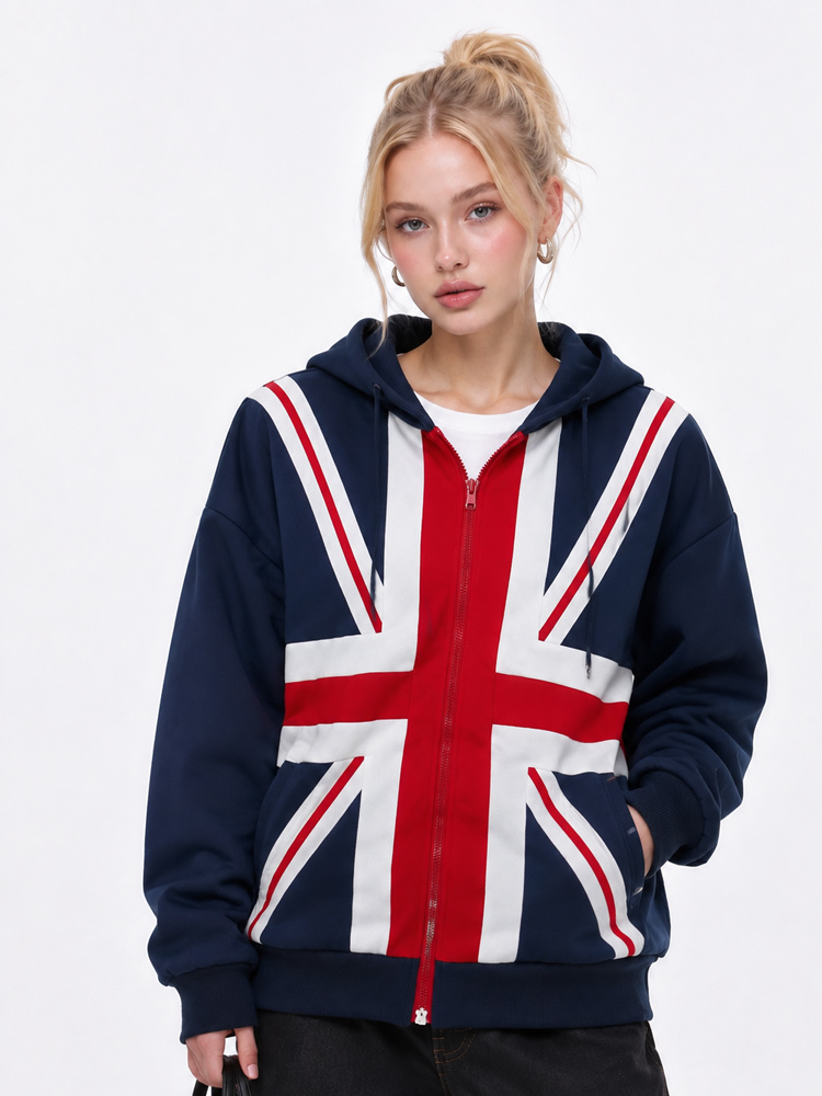Осенне-зимняя женская толстовк – обзор и цена Street Fashion Zip Up Hoodie