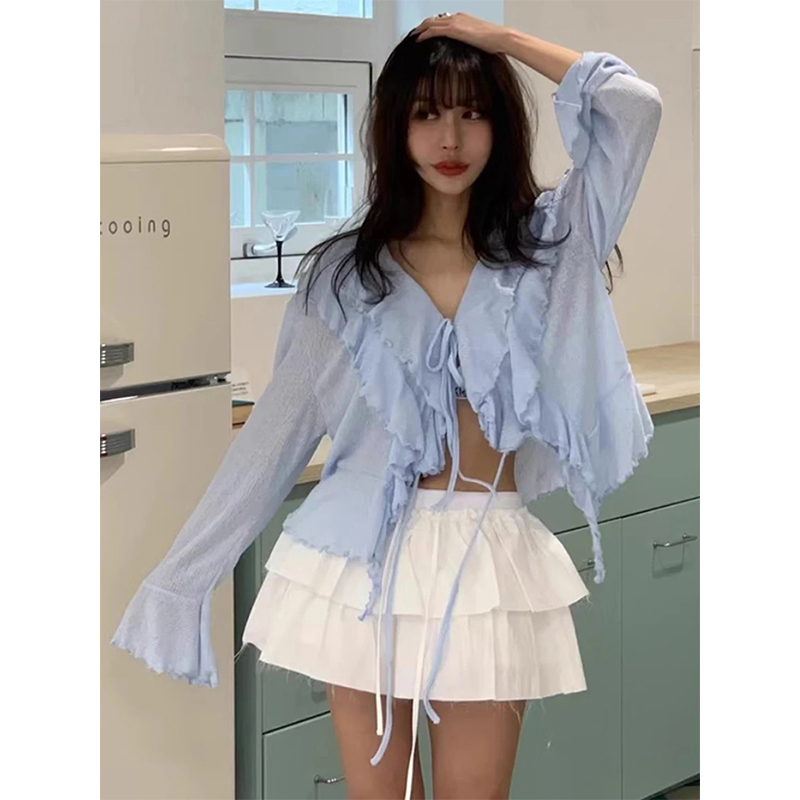 MEXZT укороченные белые рубашк – обзор и цена Street Fashion Korea