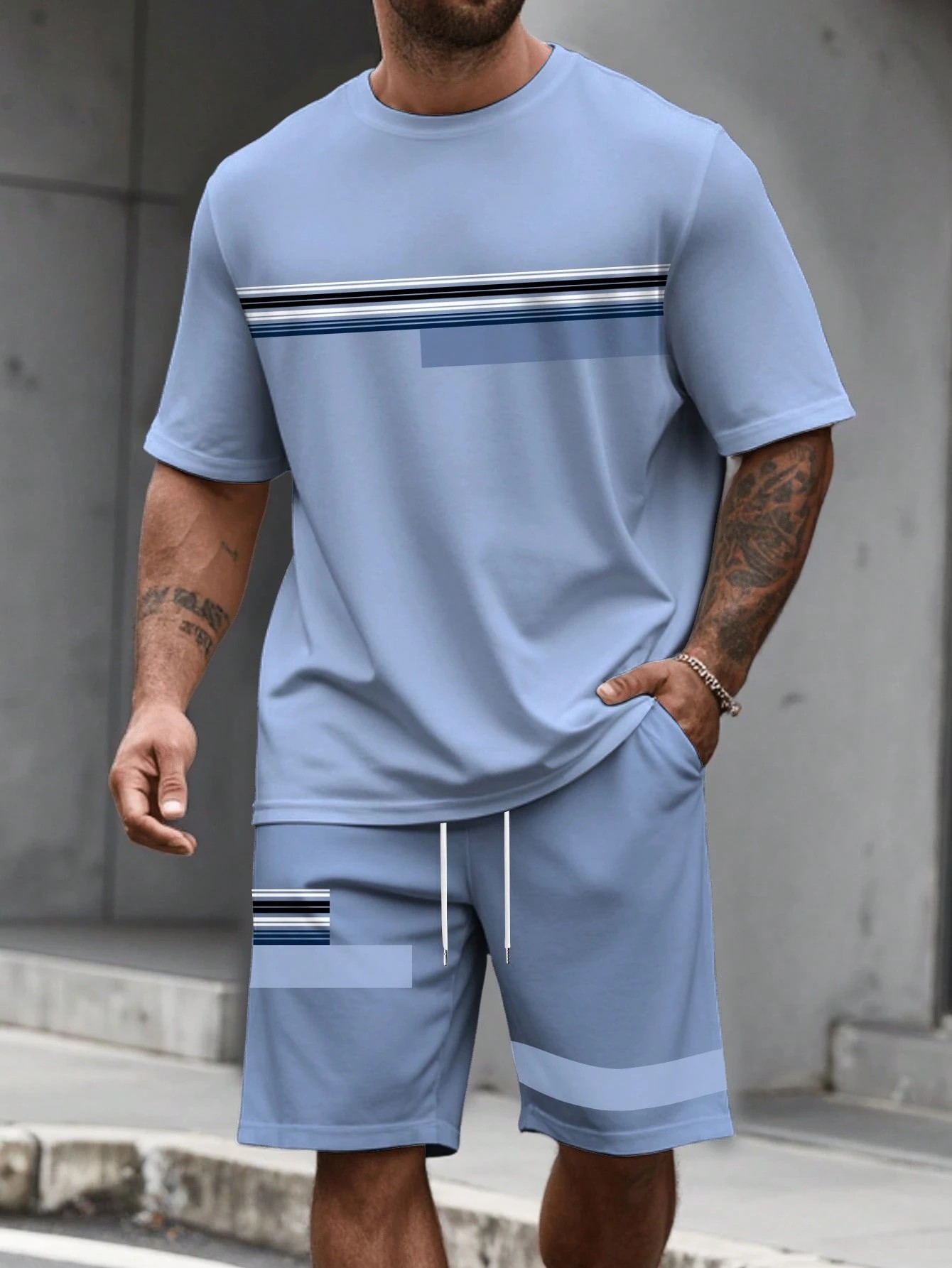 Новый летний мужской комплект  – обзор и цена Street Fashion For 2026