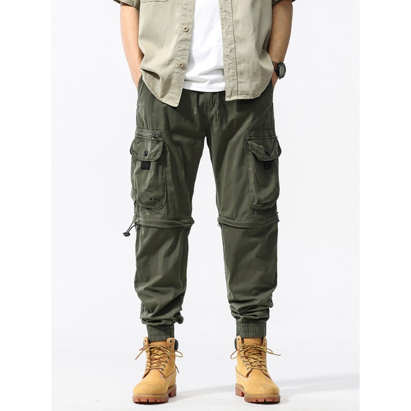 Новые модные мужские брюки-тра – обзор и цена Street Fashion Style Male
