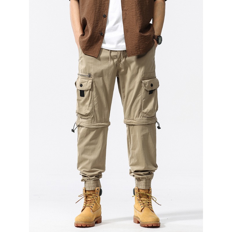 Новые модные мужские брюки-тра – обзор и цена Street Fashion Style Male