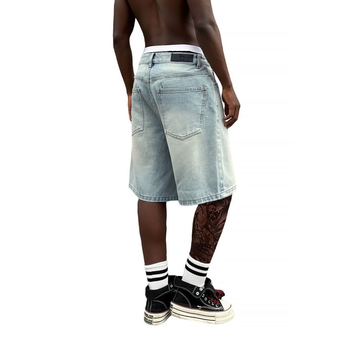 Мужские летние джинсовые шорты – обзор и цена Street Fashion Jeans Men