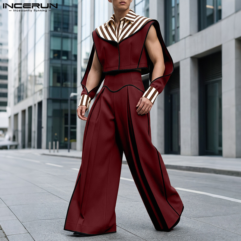 Мужские комплекты INCERUN: уко – обзор и цена Street Fashion Male