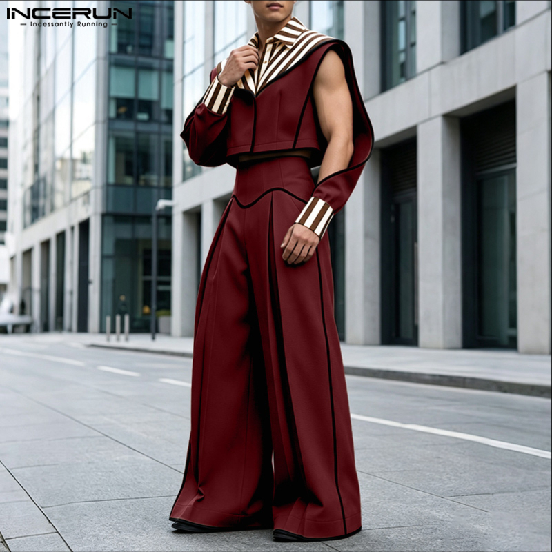 Мужские комплекты INCERUN: уко – обзор и цена Street Fashion Male