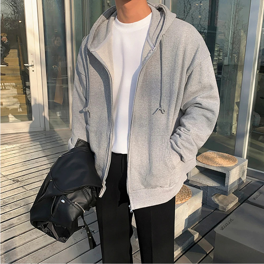 Мужское худи High Street, одно – обзор и цена Street Fashion Zip Up Hoodie