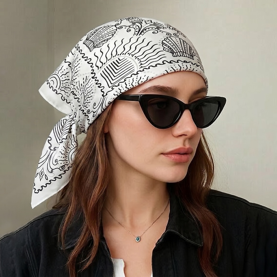 Женский шарф-хиджаб, квадратны – обзор и цена Street Fashion Hijab