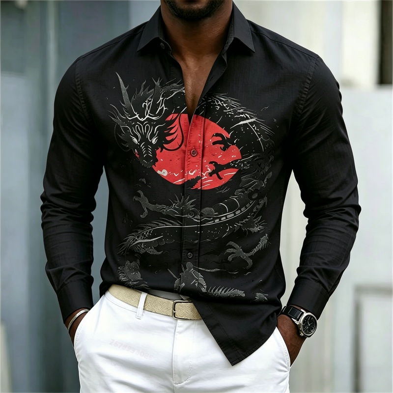 Новая мужская рубашка 2026 год – обзор и цена Street Fashion Male