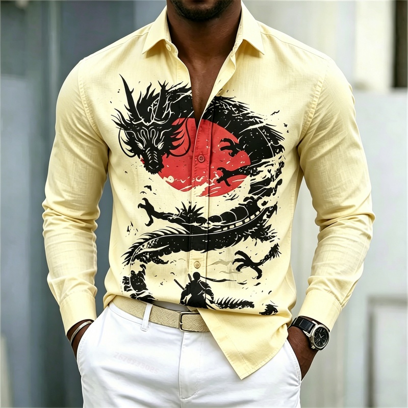 Новая мужская рубашка 2026 год – обзор и цена Street Fashion Male