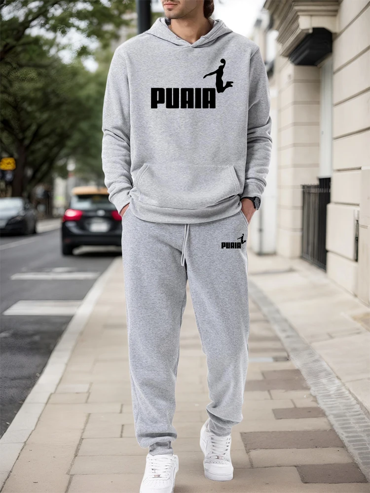 Мужской комплект: худи и брюки – обзор и цена Street Fashion Male