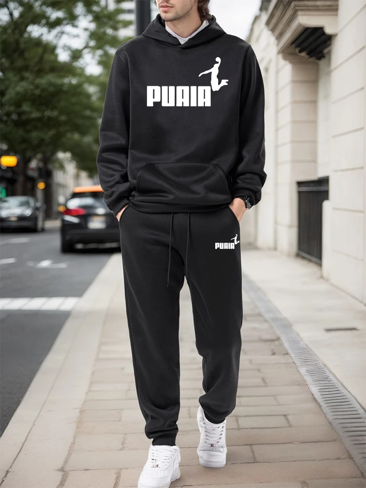 Мужской комплект: худи и брюки – обзор и цена Street Fashion Male