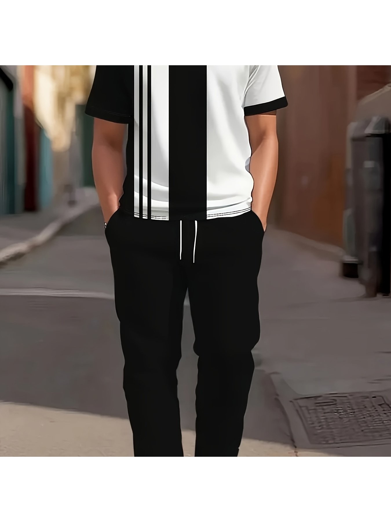 Новый летний мужской комплект  – обзор и цена Street Fashion Male