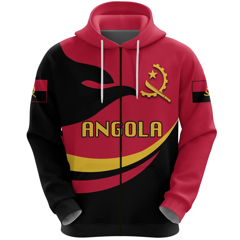 Пуловеры с рисунком карты Анго – обзор и цена Street Fashion Zip Up Hoodie