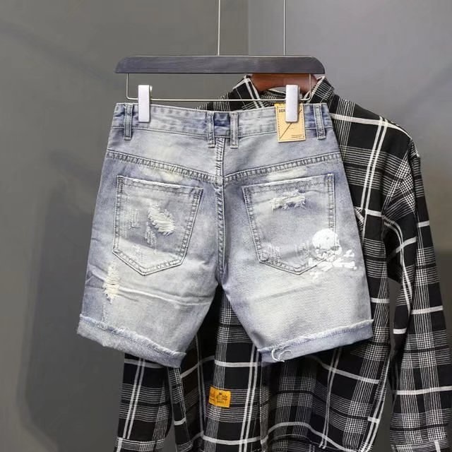 Джинсовые шорты мужские стрейч – обзор и цена Street Fashion Jeans Men