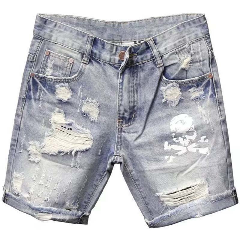 Джинсовые шорты мужские стрейч – обзор и цена Street Fashion Jeans Men