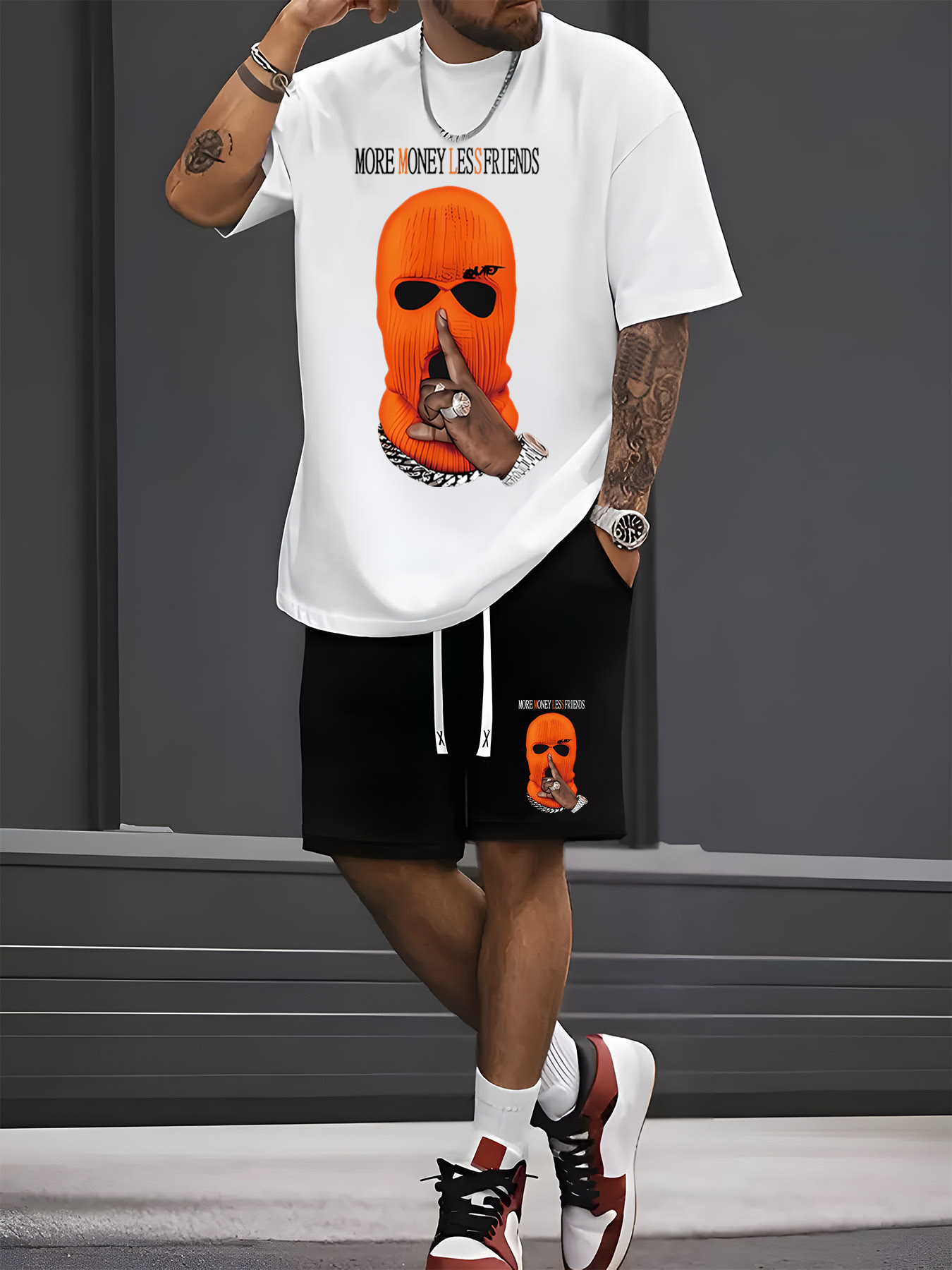 Новый летний мужской комплект  – обзор и цена Street Fashion Male